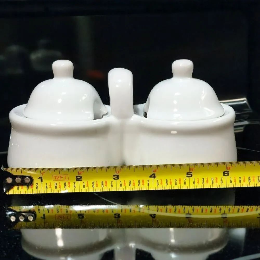 Vintage ceramic condiment server - Picture 6 of 7